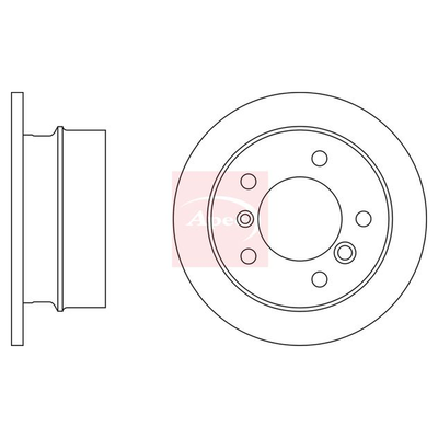 Apec Brake Disc DSK797