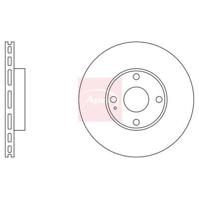 Apec Brake Disc DSK798