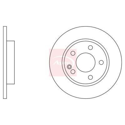 Apec Brake Disc DSK800