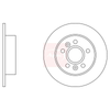 Apec Brake Disc DSK803 thumbnail