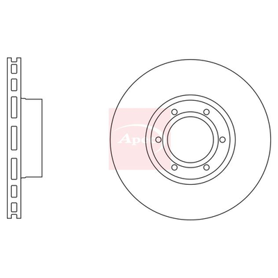 Apec Brake Disc DSK807