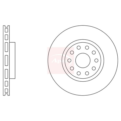 Apec Brake Disc DSK812