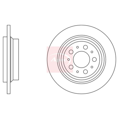 Apec Brake Disc DSK829