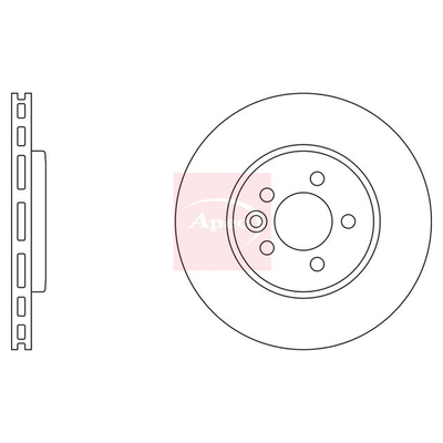 Apec Brake Disc DSK835