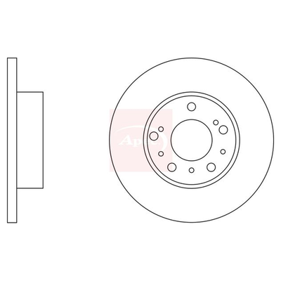 Apec Brake Disc DSK903