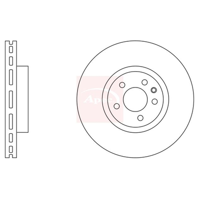 Apec Brake Disc DSK904