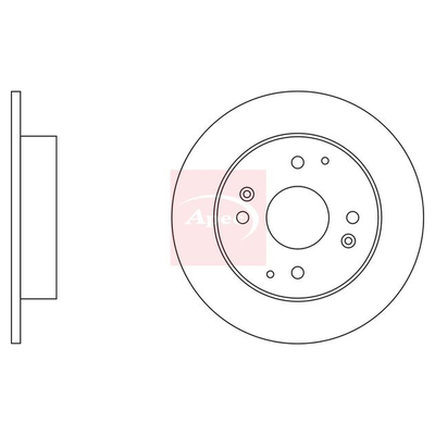 Apec Brake Disc DSK922