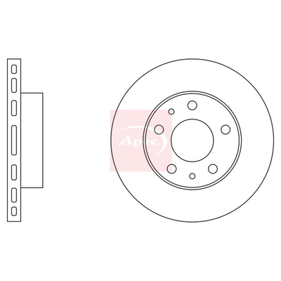 Apec Brake Disc DSK925