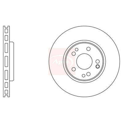 Apec Brake Disc DSK929