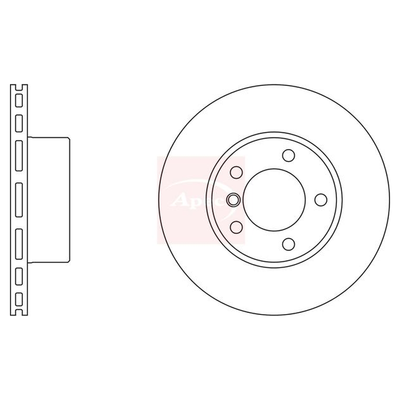Apec Brake Disc DSK934