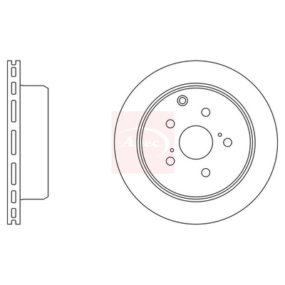 Apec Brake Disc DSK937