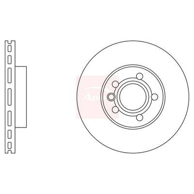 Apec Brake Disc DSK939
