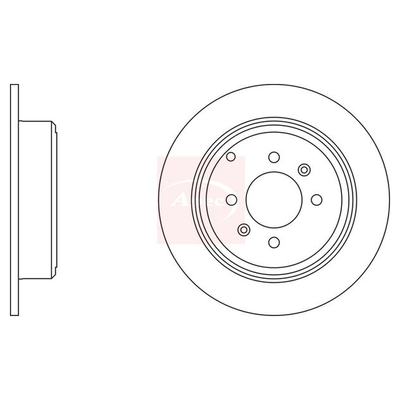 Apec Brake Disc DSK946