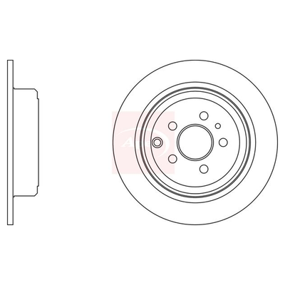 Apec Brake Disc DSK948