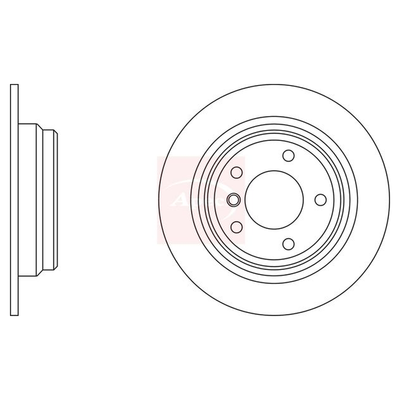 Apec Brake Disc DSK949