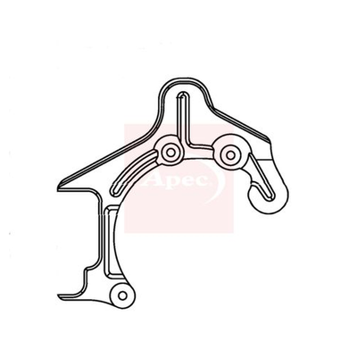 Apec Brake Disc Splash Panel ASG1142
