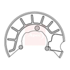 Apec Brake Disc Splash Panel ASG1049 thumbnail