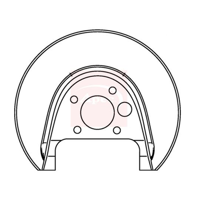 Apec Brake Disc Splash Panel ASG1046