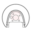 Apec Brake Disc Splash Panel ASG1045 thumbnail