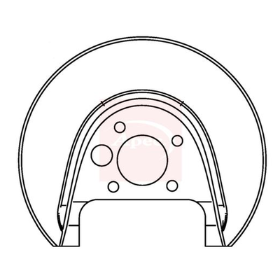 Apec Brake Disc Splash Panel ASG1045