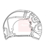 Apec Brake Disc Splash Panel ASG1023 thumbnail