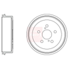 Apec Brake Drum DRM9106 thumbnail