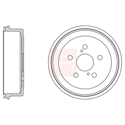 Apec Brake Drum DRM9106
