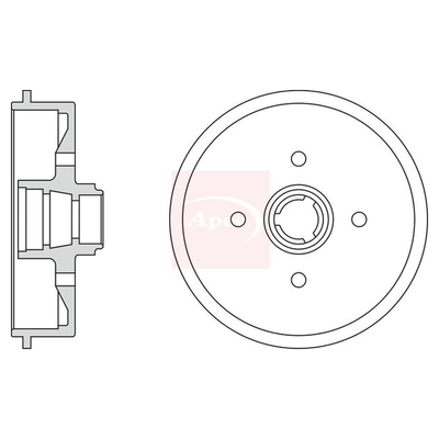 Apec Brake Drum DRM9120