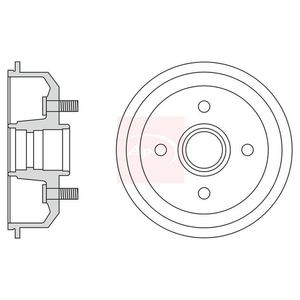 Apec Brake Drum DRM9123