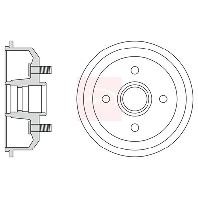 Apec Brake Drum DRM9123
