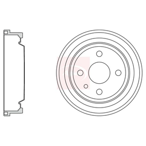 Apec Brake Drum DRM9126