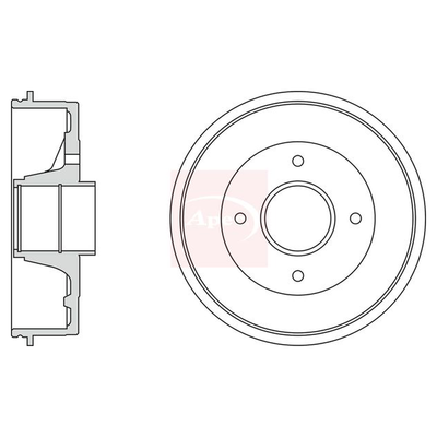 Apec Brake Drum DRM9148