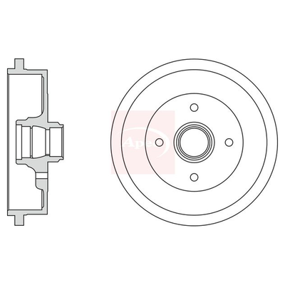 Apec Brake Drum DRM9154