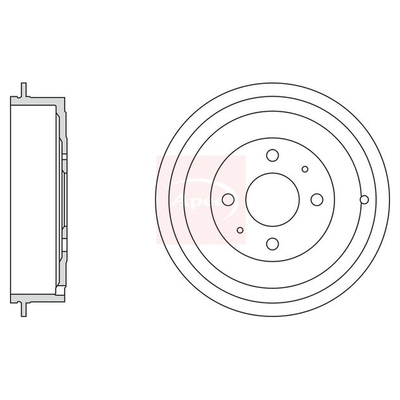 Apec Brake Drum DRM9157