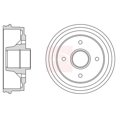 Apec Brake Drum DRM9168