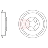 Apec Brake Drum DRM9169 thumbnail