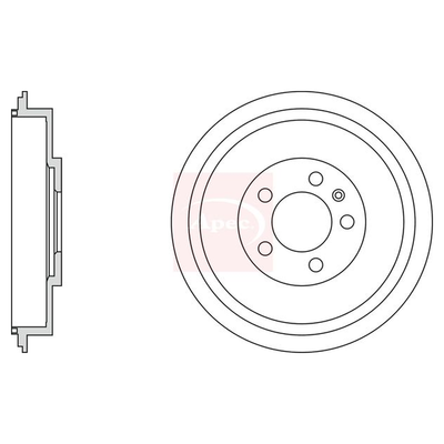 Apec Brake Drum DRM9169