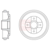 Apec Brake Drum DRM9201 thumbnail