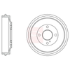 Apec Brake Drum DRM9202 thumbnail
