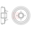 Apec Brake Drum DRM9203 thumbnail