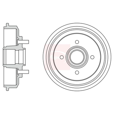 Apec Brake Drum DRM9203