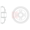 Apec Brake Drum DRM9205 thumbnail