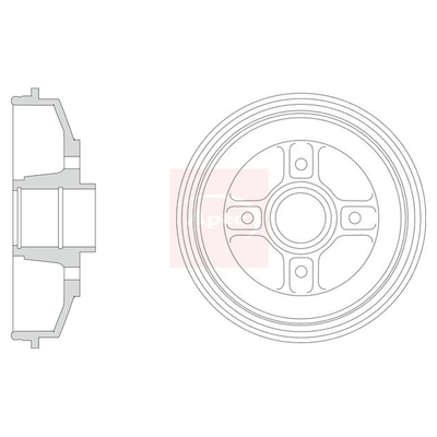 Apec Brake Drum DRM9205