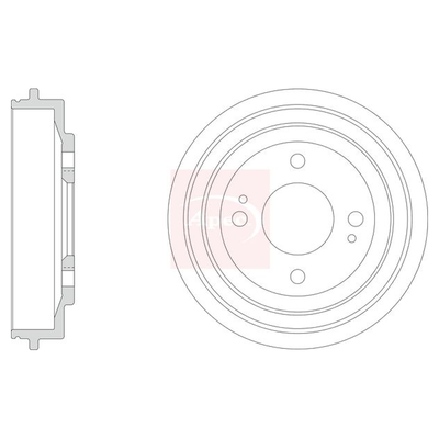 Apec Brake Drum DRM9206