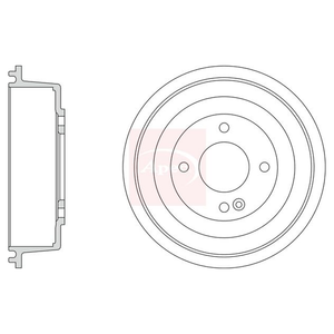 Apec Brake Drum DRM9210