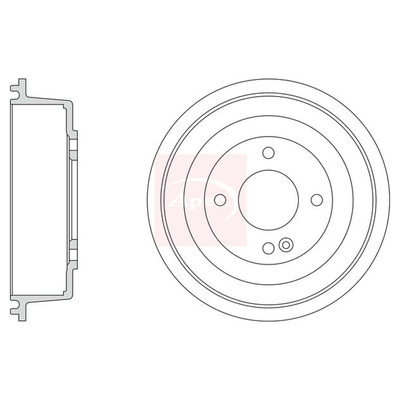 Apec Brake Drum DRM9210