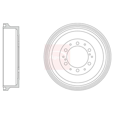 Apec Brake Drum DRM9212