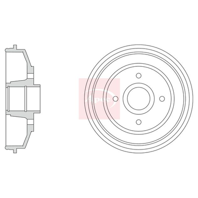 Apec Brake Drum DRM9219