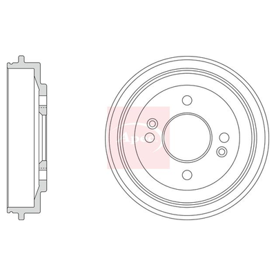 Apec Brake Drum DRM9223