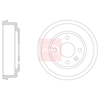 Apec Brake Drum DRM9230 thumbnail